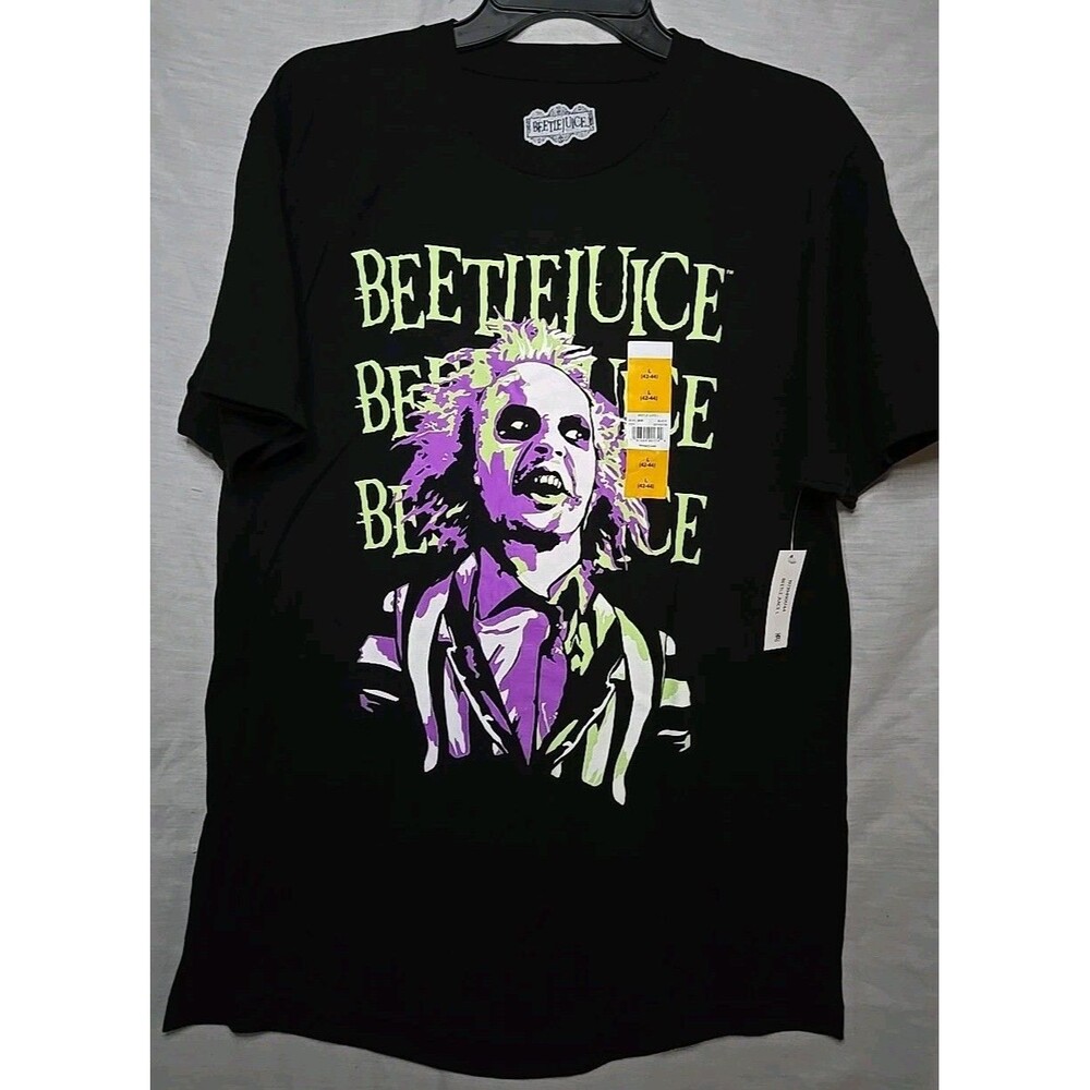 Beetlejuice T-Shirt Graphic, Men's Sz Large, New w/Tags